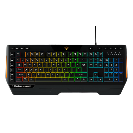 Meetion MT-K9420 Gaming Keyboard, Custom Macro Pro Membrane, RGB Backlit