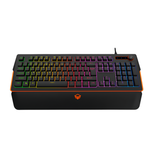 Meetion MT-K9520 Gaming Keyboard, Wrist Rest Keyboard for Gaming, RGB Backlit