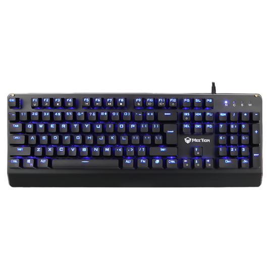 Meetion MT-MK01 Wired Mechanical Gaming Keyboard, RGB Backlight, Blue Switches