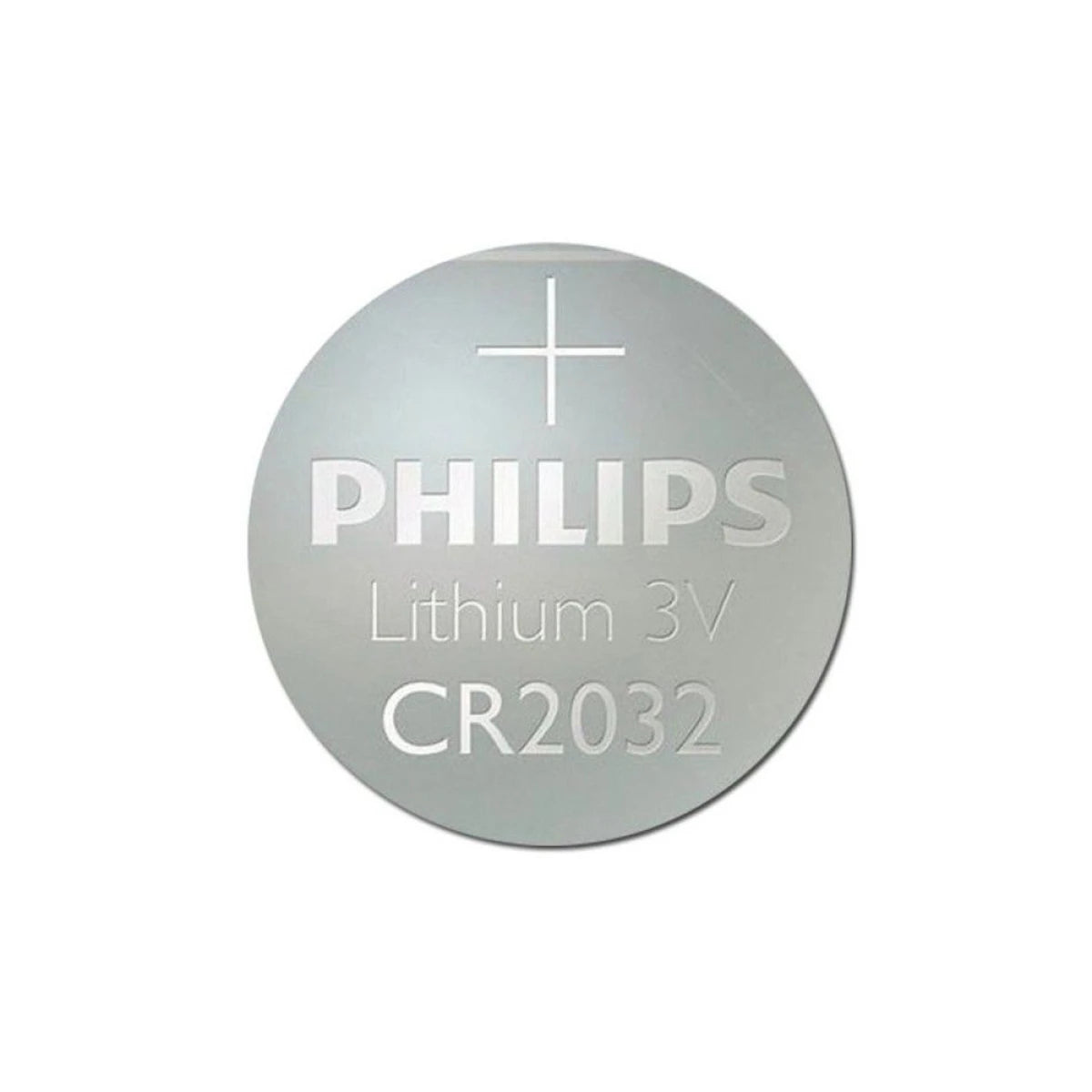 Philips Lithium Cell Button Batteries CR2032 - Pack of 5 Lithium