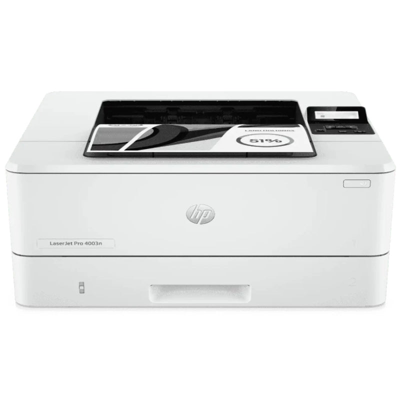 HP LaserJet Pro 4003N Black Printer, USB Interface, Ethernet, 40ppm, 600dpi