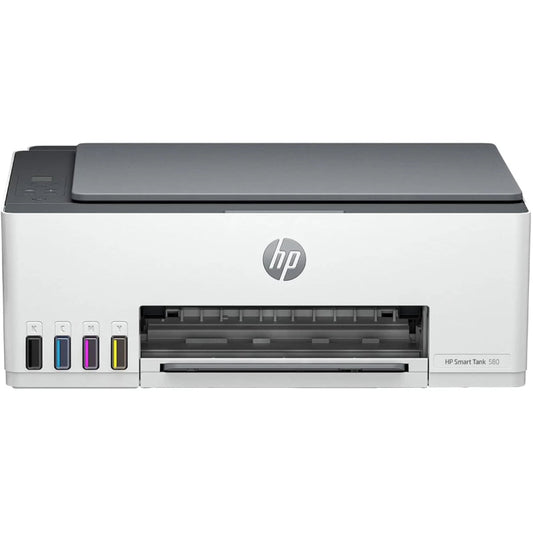 HP Smart Tank 580 Color All-in-One Wireless, Bluetooth, 12K Black &6K Color