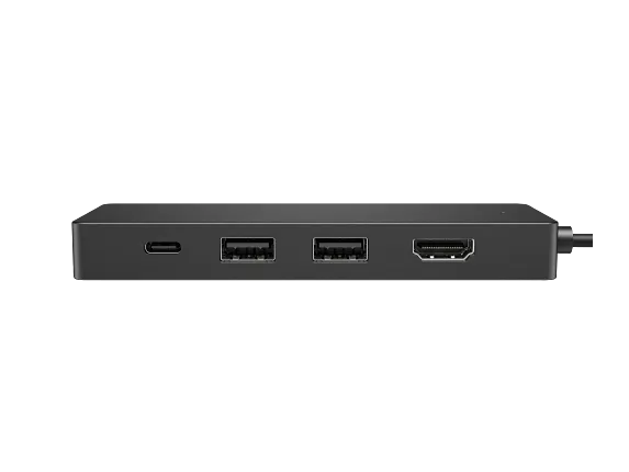 HP USB-C Travel Hub G3 USB-A ports, HDMI output SD card reader