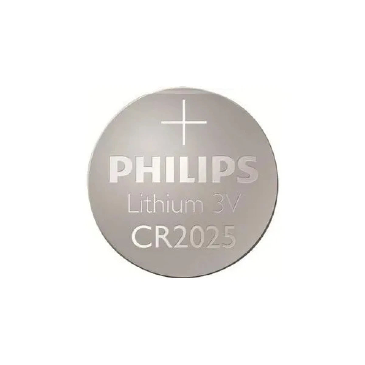 Philips Lithium Cell Button Batteries CR2025 - Pack of 5 Lithium