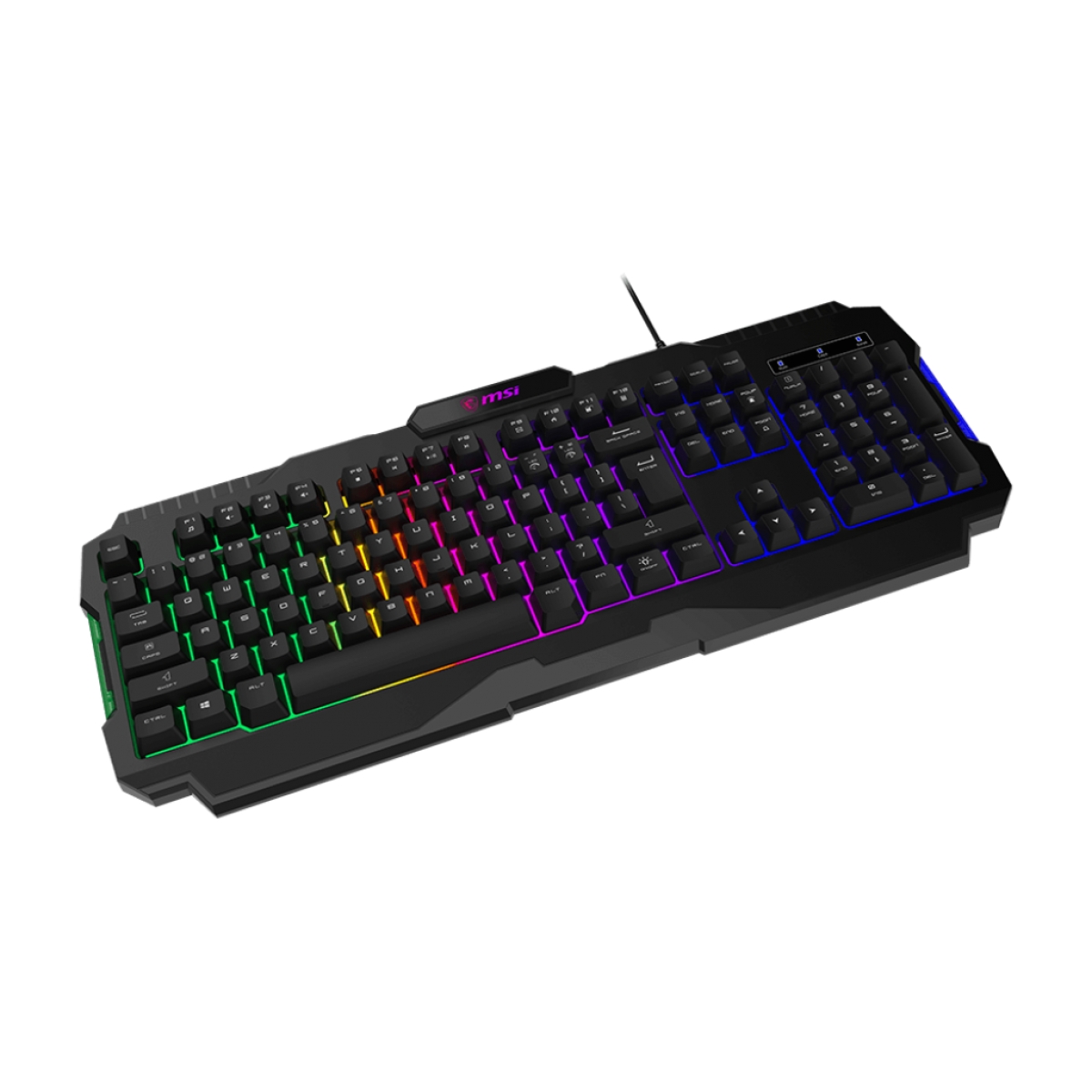 MSI Forge GK100 – Gaming RGB Keyboard, 19-Key Anti - Ghosting