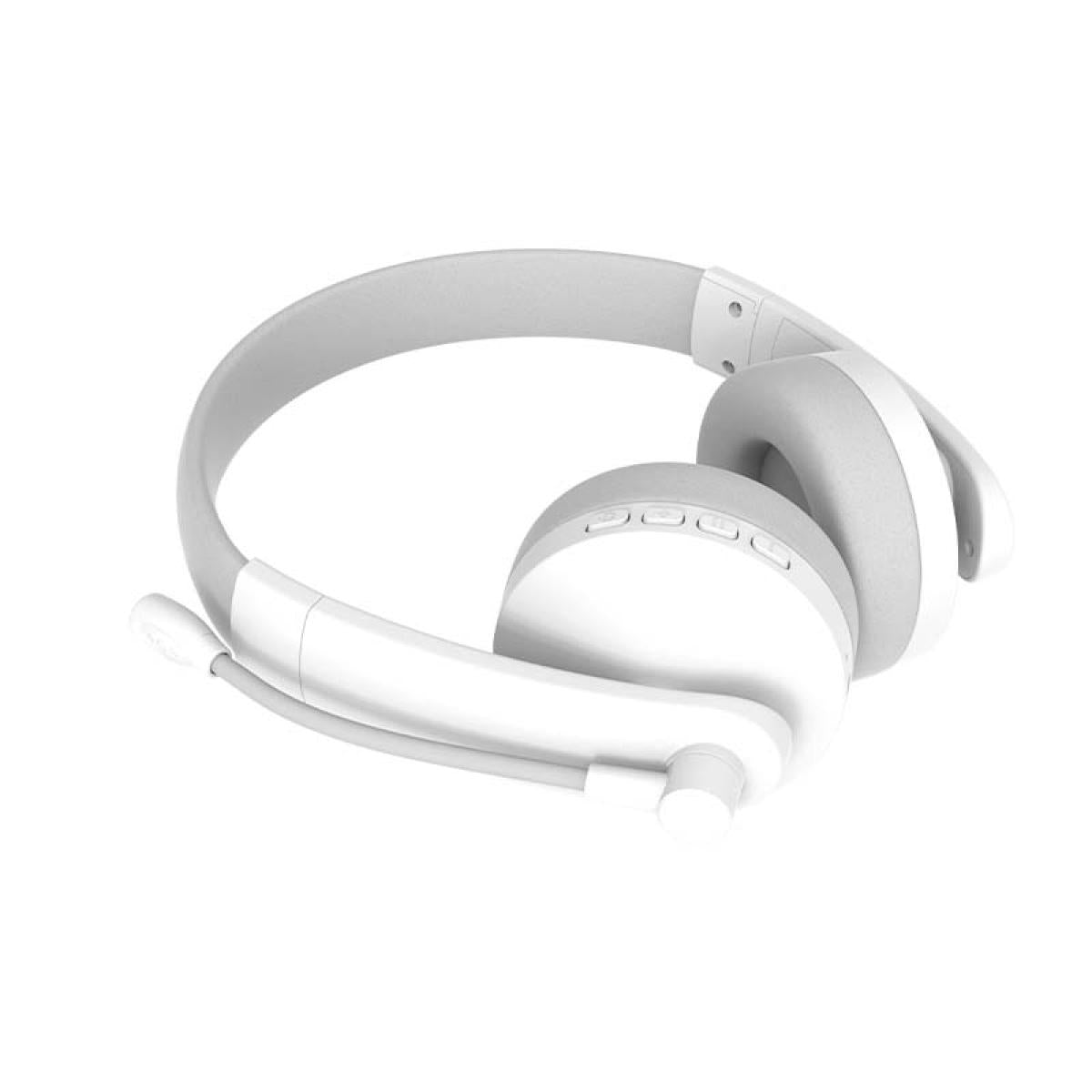 Meetion MT-BTH003 Telephony Bluetooth Headset, Noise-Canceling Mic, 27H endurance