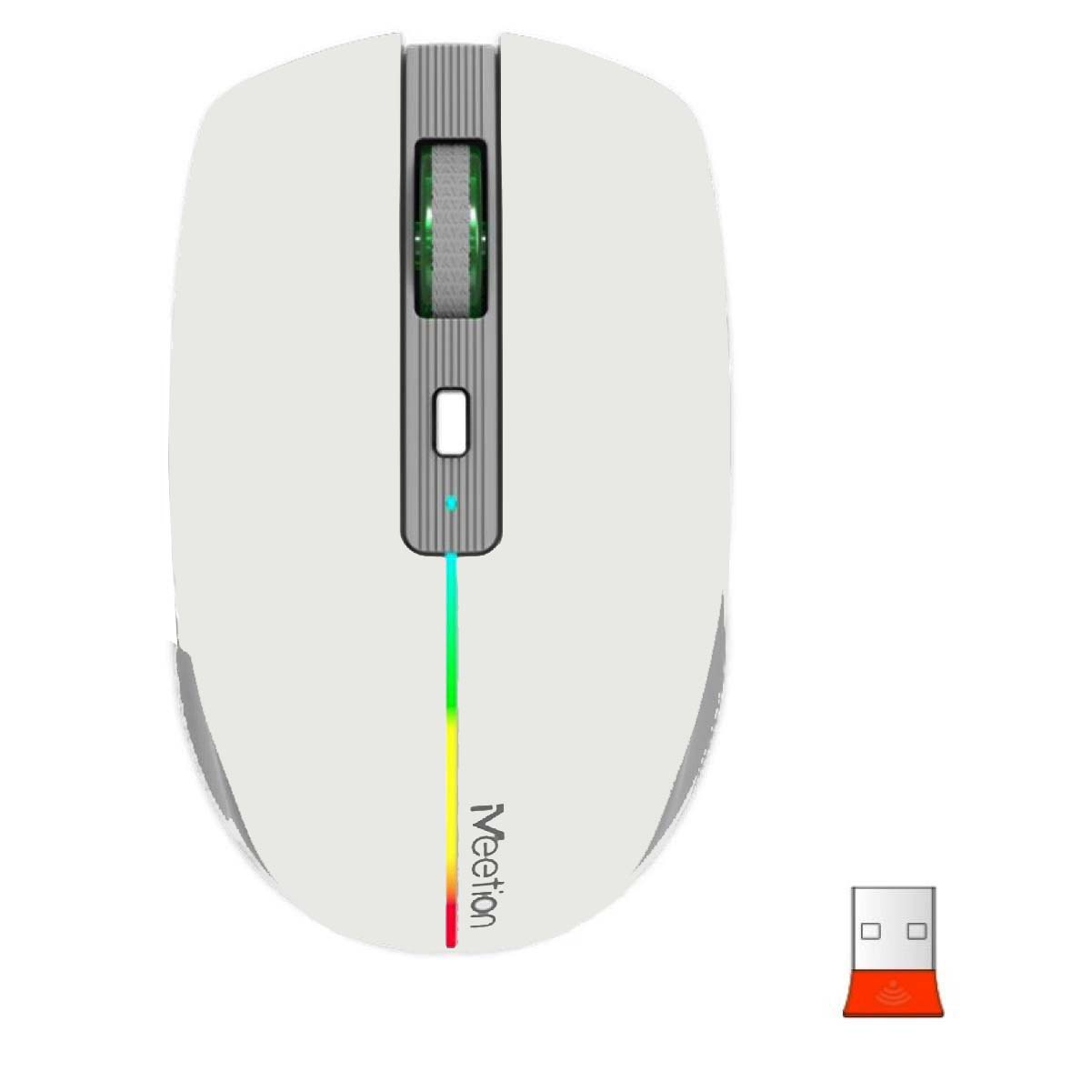 MeeTion BTM002 Rechargeable, Bluetooth, Silent Mouse,10m,1600DPI