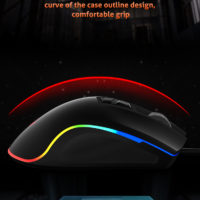MeeTion MT-G3330 USB Tracking Gaming Mouse Hera, Resolution 8000DPI, Keys:9