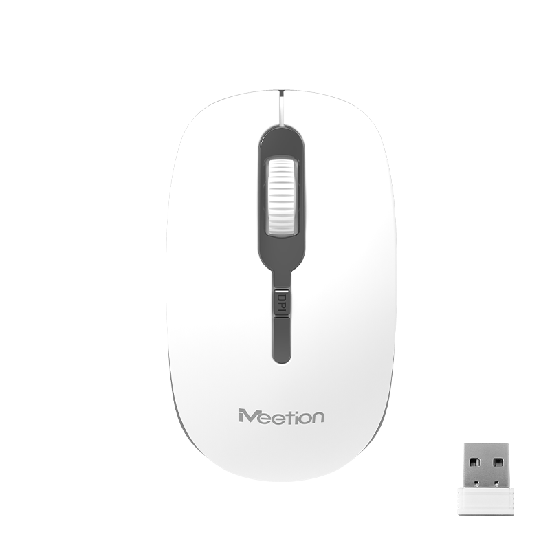 MeeTion MT-R547 2.4ghz Wireless Office Mouse up to 10m, Responsive 1600DPI