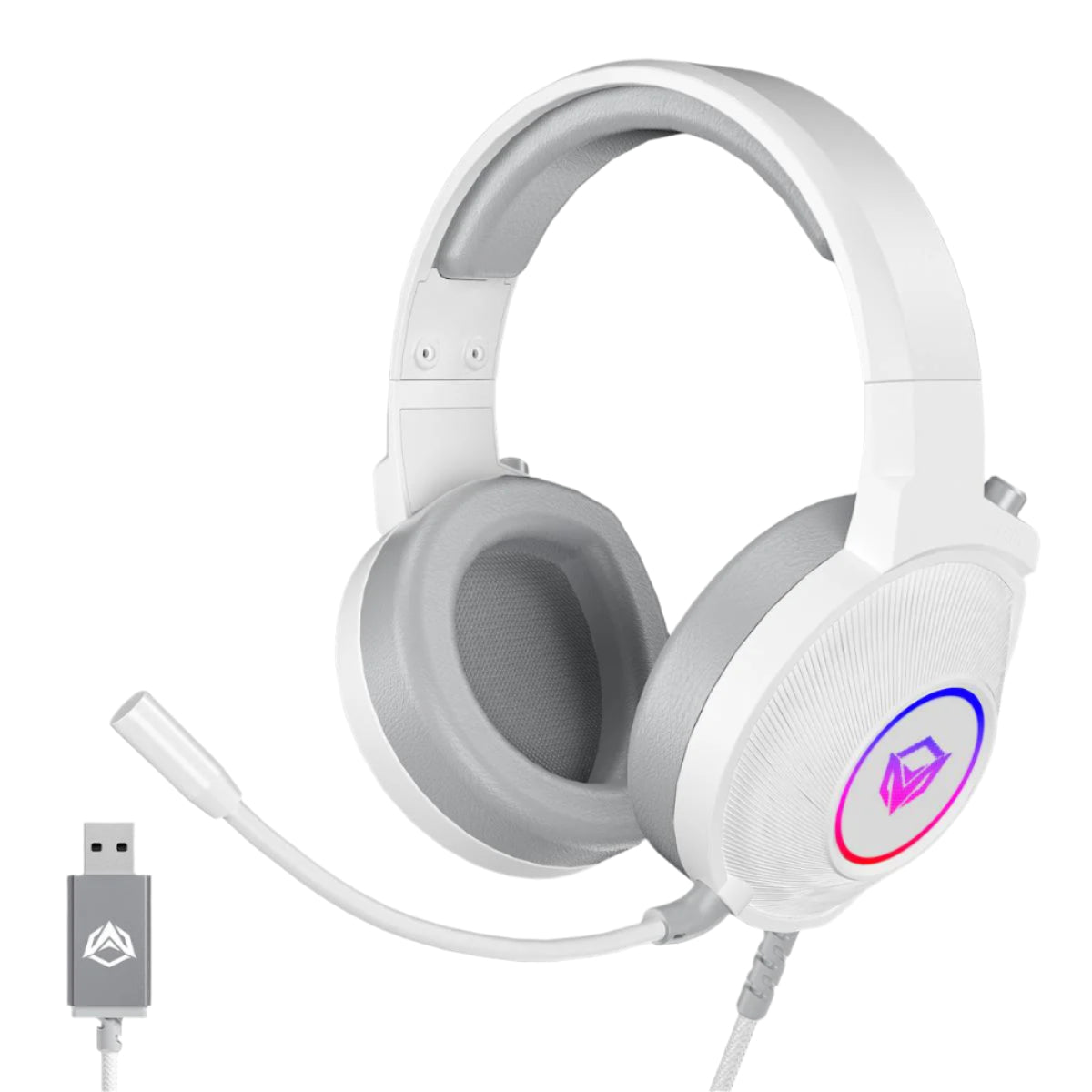 Meetion MT-HP012 Virtual 7.1 Surround Sound USB Gaming Headset, RGB, 3D Sound