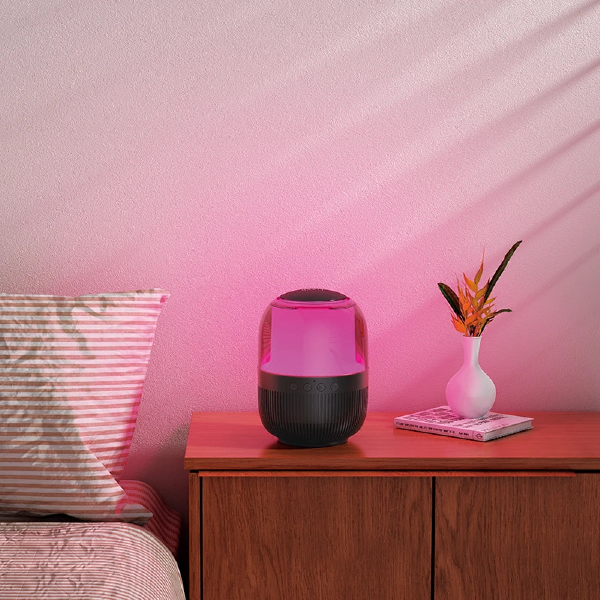HAVIT SK889BT Multi-color Ambient Light Bluetooth Speaker 360°surround sound power: 7W