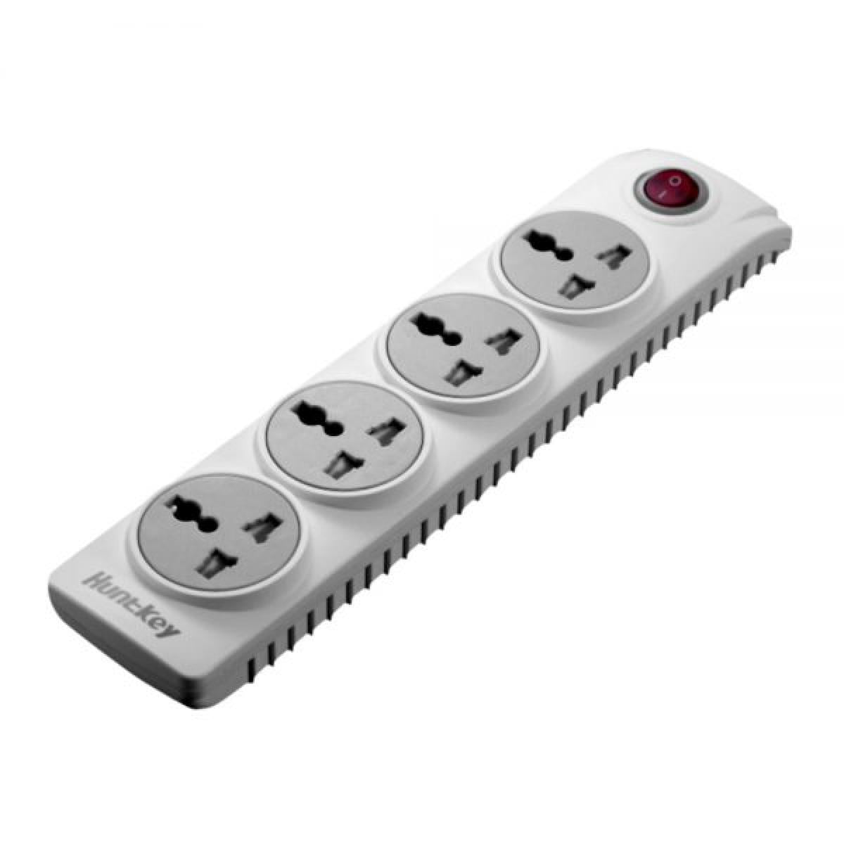 Huntkey SZN401 4 ports EU plug Power Strip 1.8M safety switch