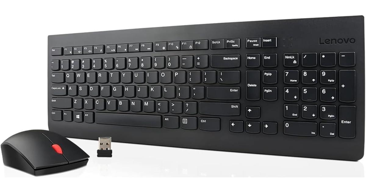 Lenovo 510 Wireless Combo Keyboard & Mouse Kit