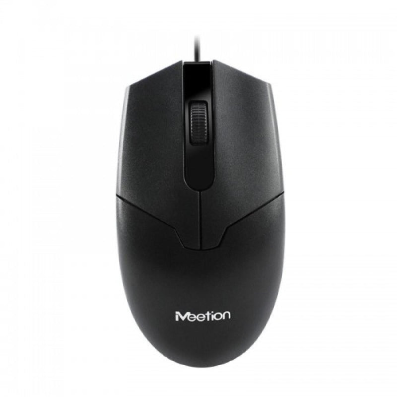 MeeTion M360 USB Wired Mouse, Resolution 1000DPI, Keys: 2+1 (Wheel), Black