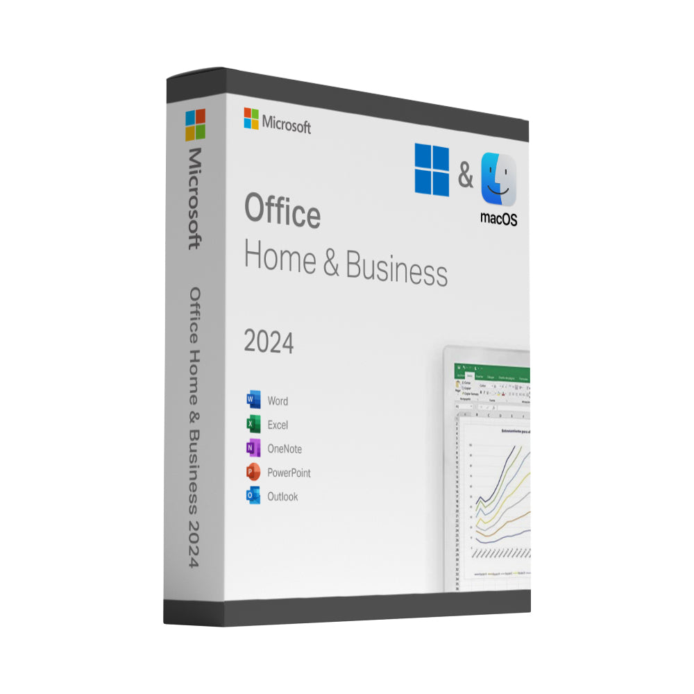 Microsoft Office 2024 Home & Business can install for more one time – Lifetime License