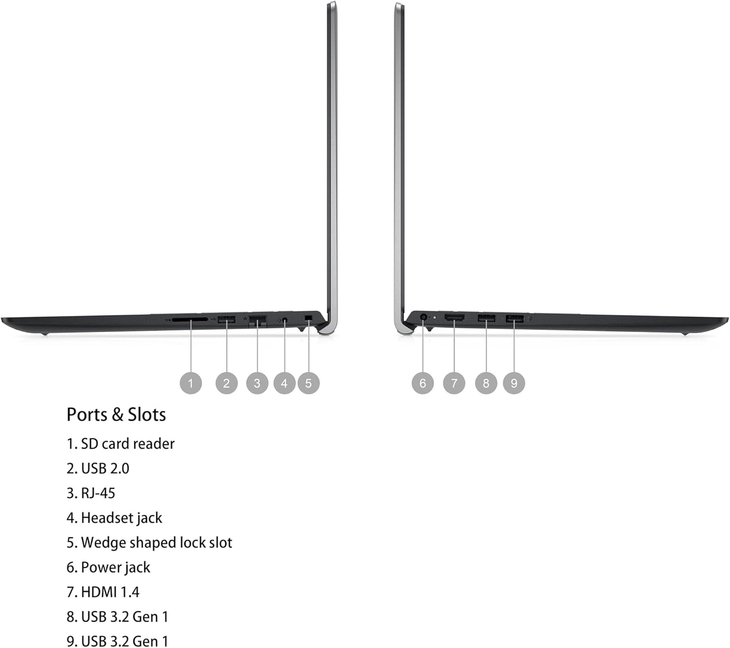 Dell Vostro 3520 12Gen Intel Core i5 12Gen Full HD(8GB/512GB)- Black