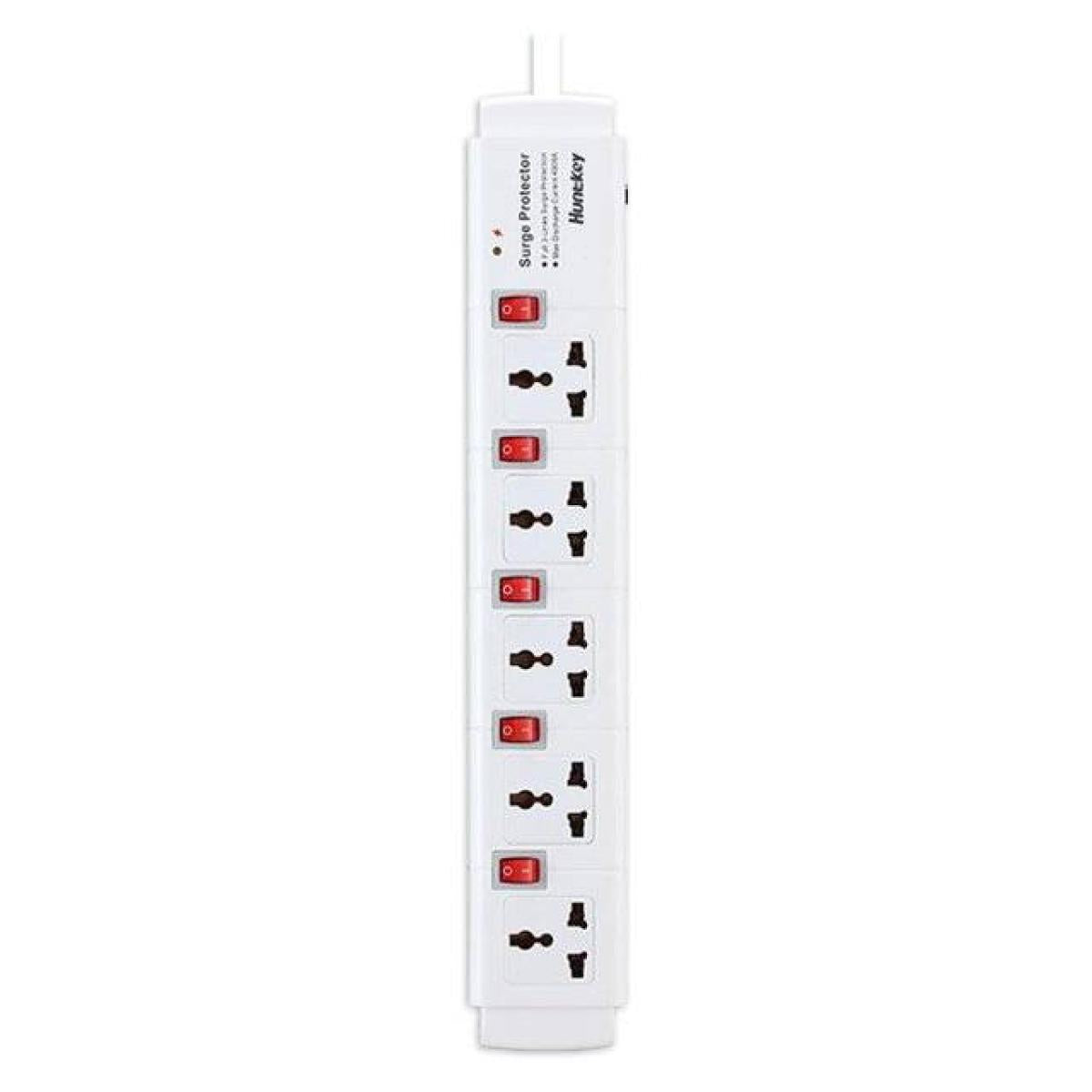Huntkey SZC502 5 Port Surge Protector Power Strip 3M Cable MK Plug