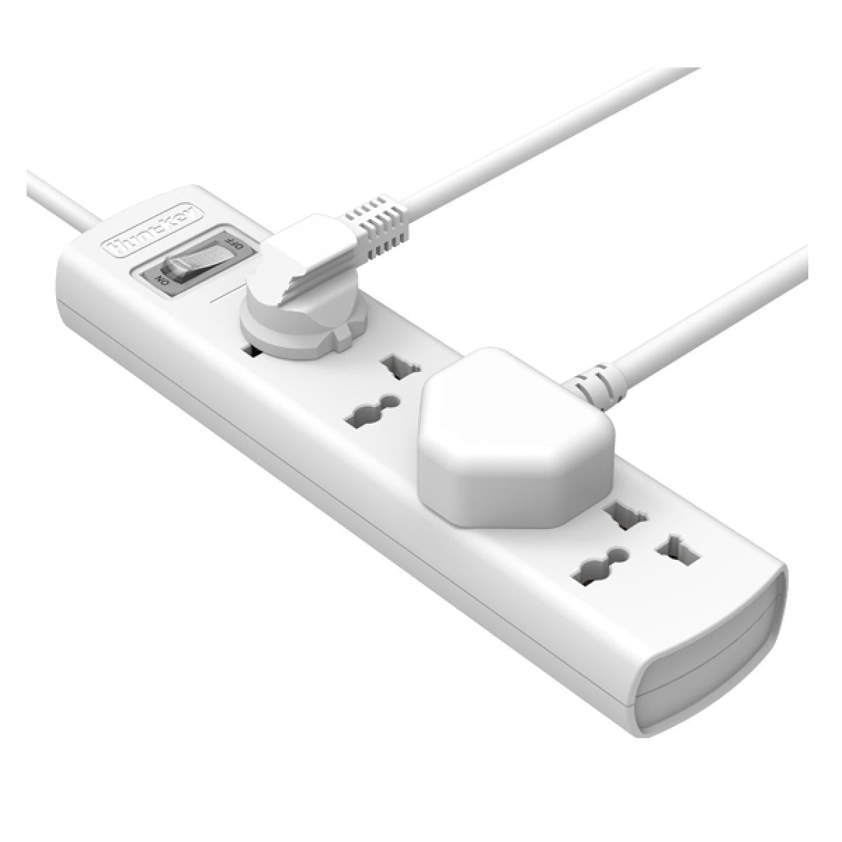 Huntkey SZM401 Power Strips, Universal Standard,Four universal outlets 3Y warranty