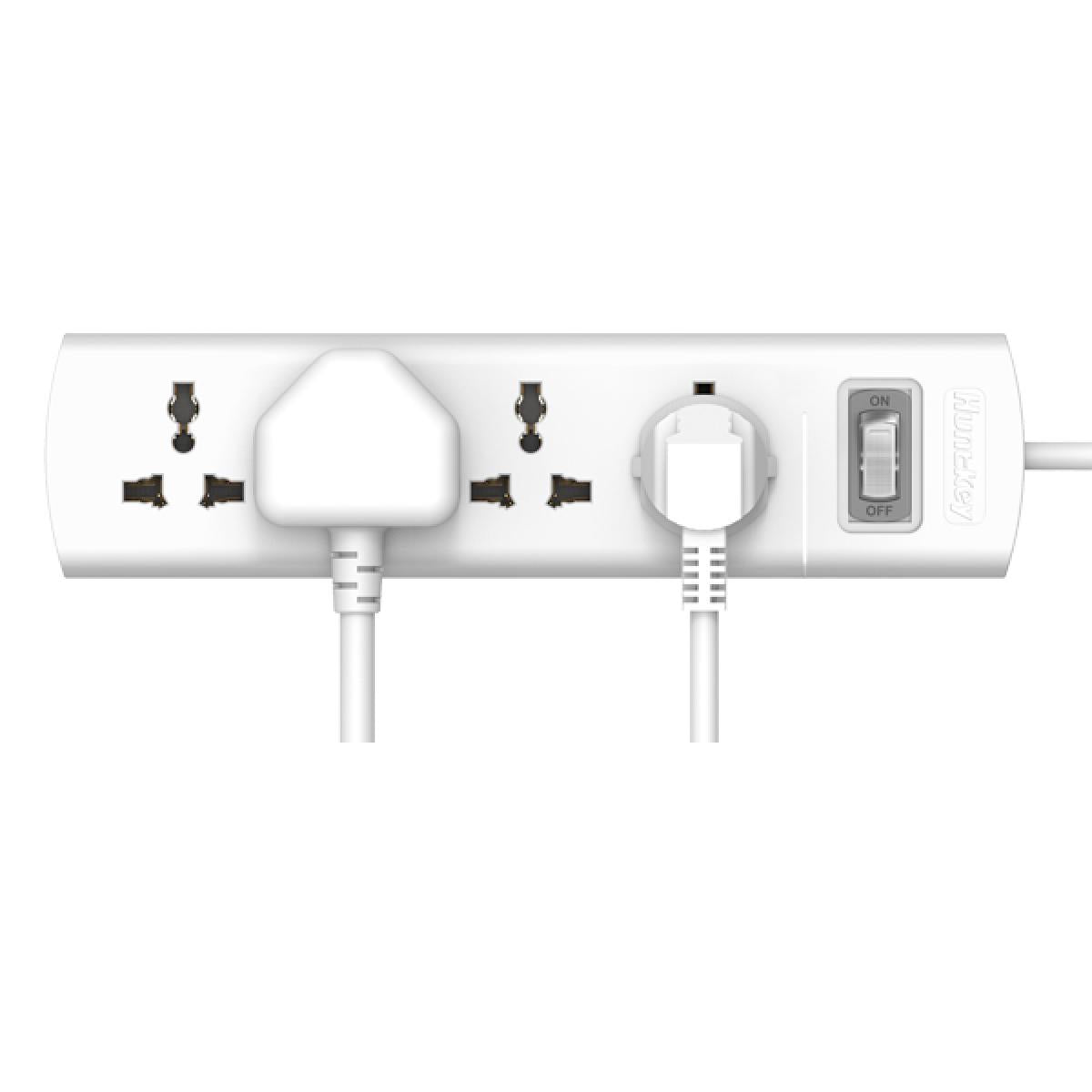 Huntkey SZM401 Power Strips, Universal Standard,Four universal outlets 3Y warranty
