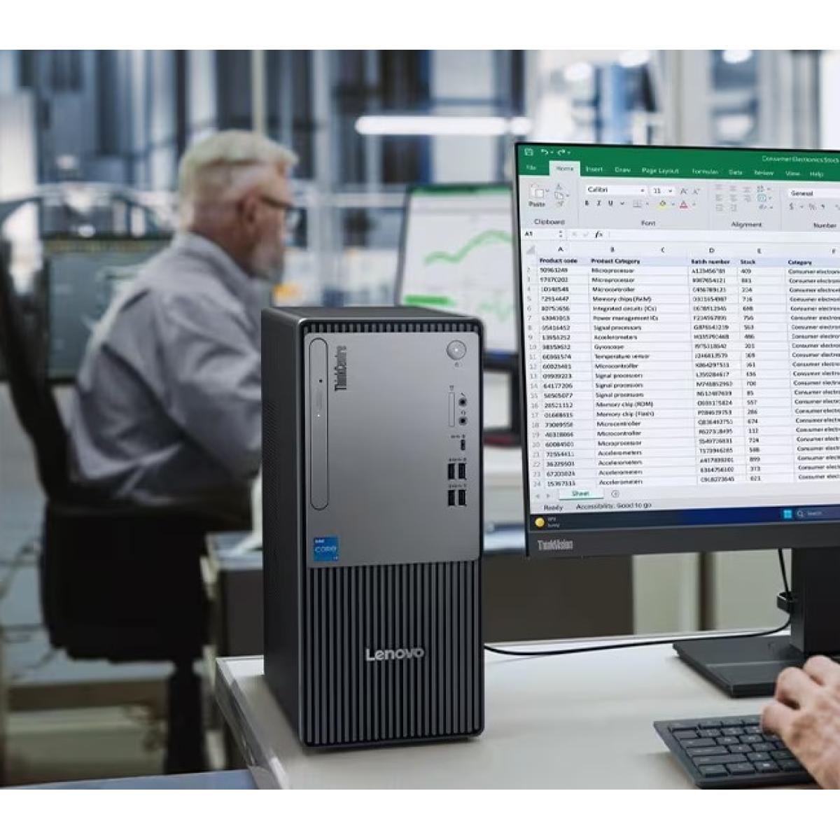 Lenovo ThinkCentre neo 50t Gen 5 Business Desktop Intel Core™ i7-14700(16GB/512GB)