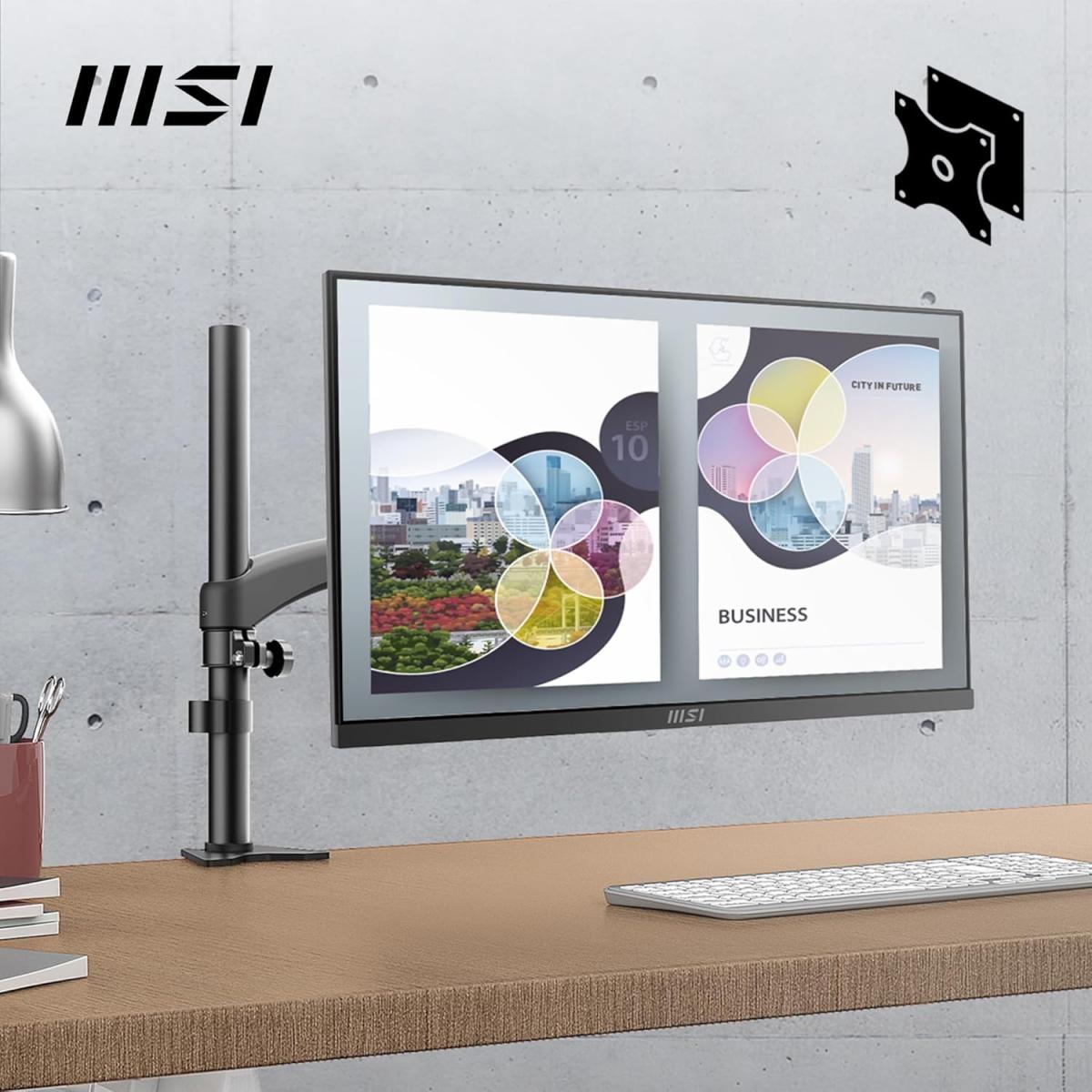MSI PRO MP225 21.5 Inch Full HD Office Monitor- Black( 2 Years Warranty)