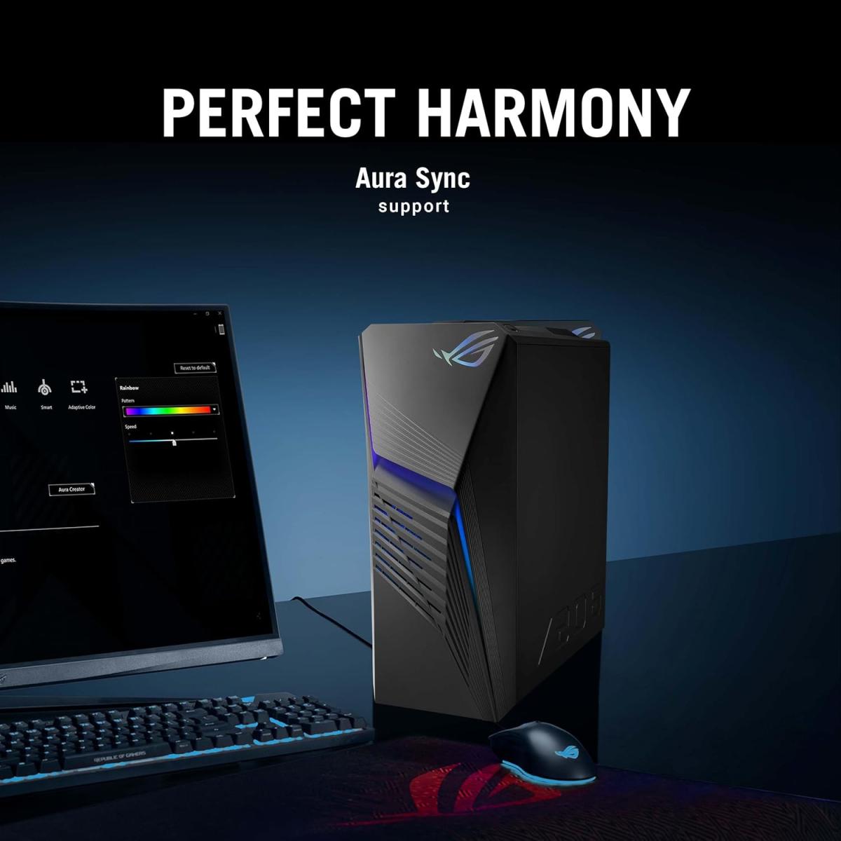 Desktop Gaming ROG Intel® Core™ i5-14400F Air Cooler NVIDIA® GeForce® RTX3050 8GB