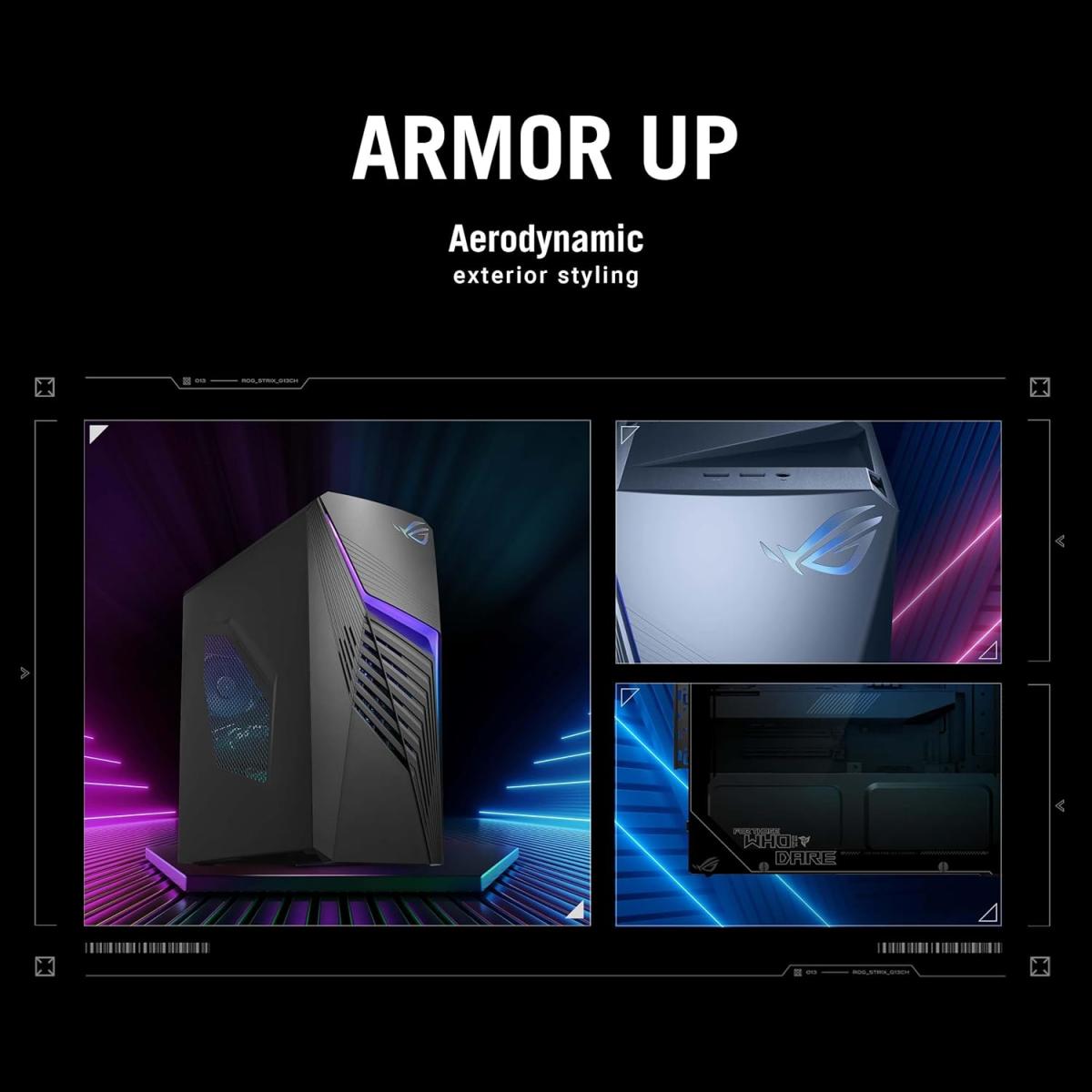 Desktop Gaming ROG Intel® Core™ i5-14400F Air Cooler NVIDIA® GeForce® RTX3050 8GB