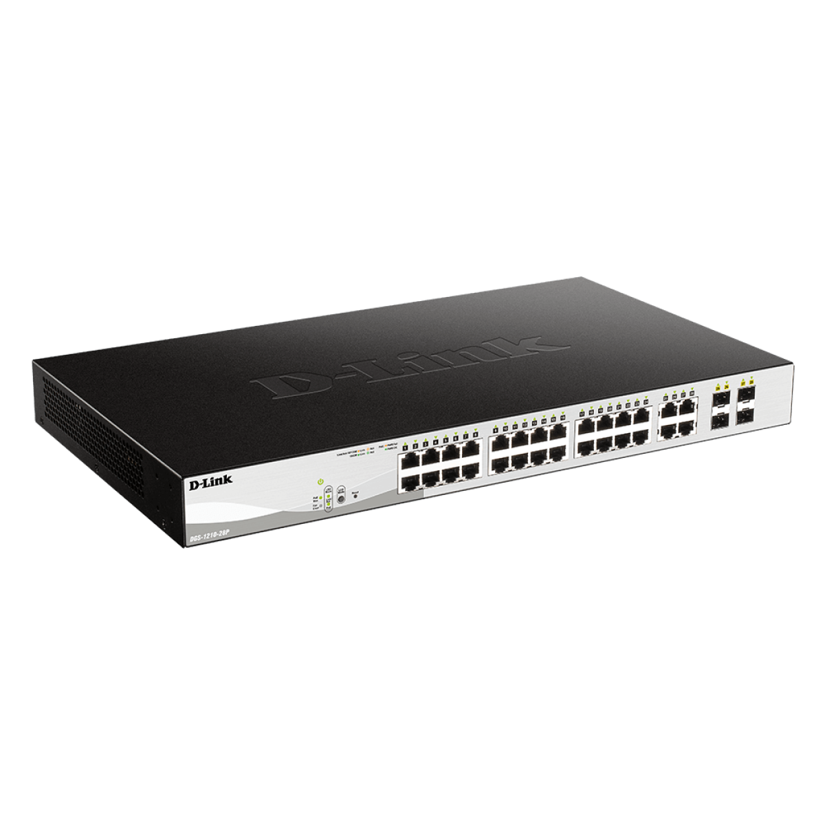 D-Link DGS-1210-28P 10/100/1000 Gigabit Smart Managed PoE Switch 24 Port