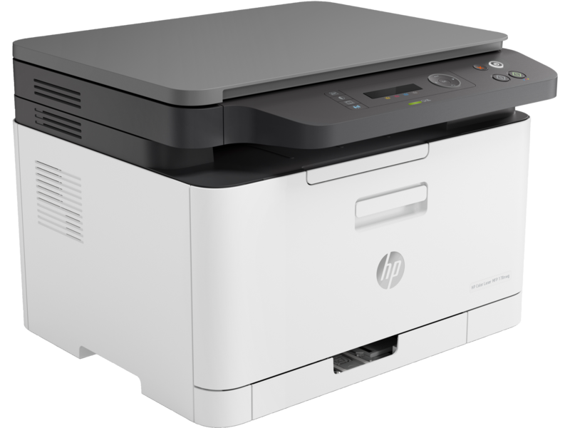 HP Laser MFP 178nw Color All-in-One Printer, USB, Wireless, Ethernet