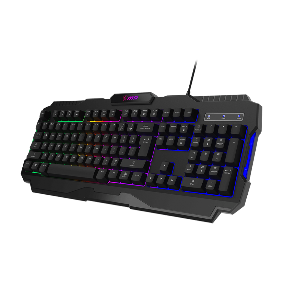 MSI Forge GK100 – Gaming RGB Keyboard, 19-Key Anti - Ghosting