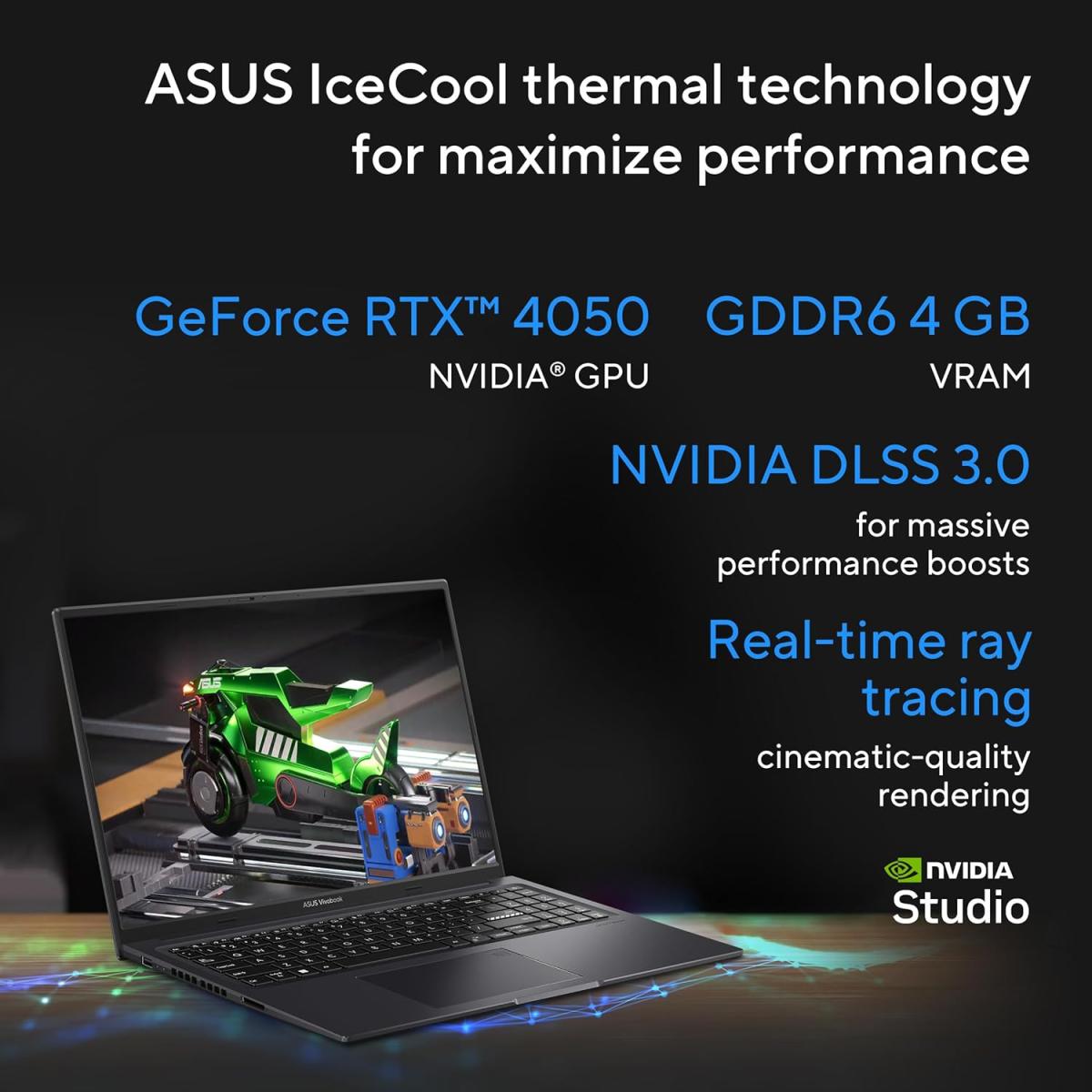 ASUS Vivobook 16X Creator Series Intel Core™ i9-13900H NVIDIA® RTX™ 4050