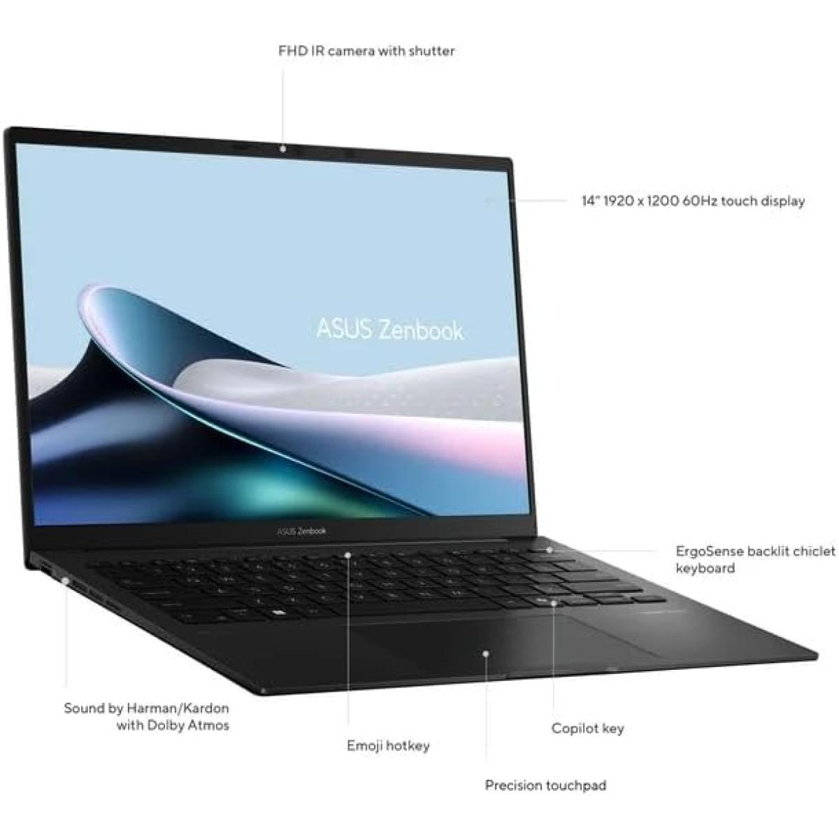 Laptop ASUS Zenbook 14 OLED AMD Ryzen™ 7 8840HS (16GB/1TB)