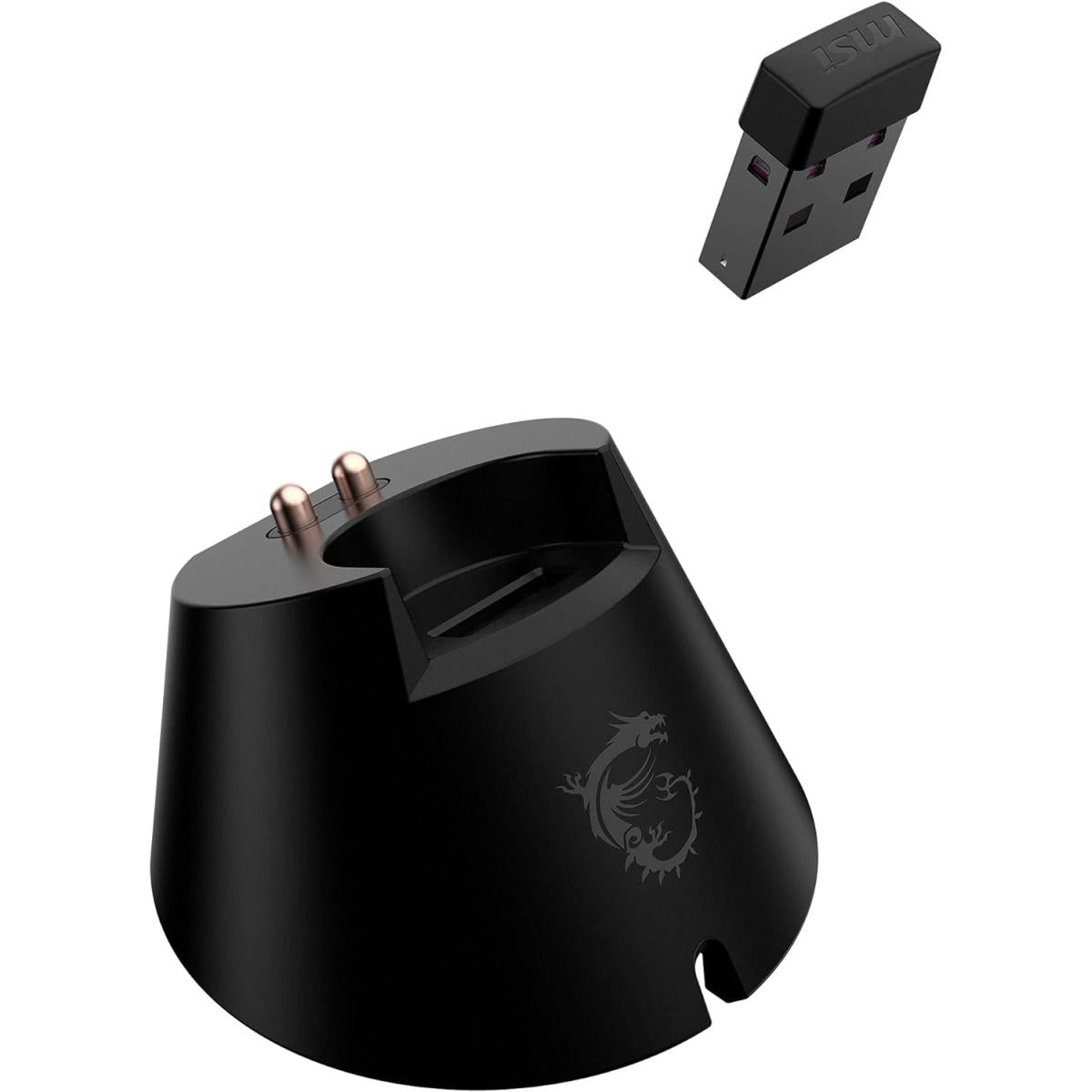 MSI Clutch GM41 Lightweight Wireless Gaming Mouse & Charging Dock