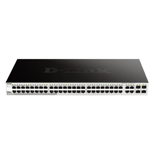 D-Link DGS-1210-52 48 Gigabit ports 4xGigabit SFP ports Smart Managed Switches
