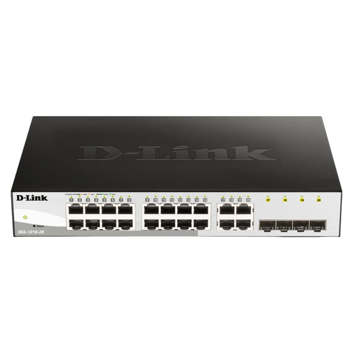 D-Link DGS-1210-20 20 Ports Smart Managed Switches Advanced L2 switching & security