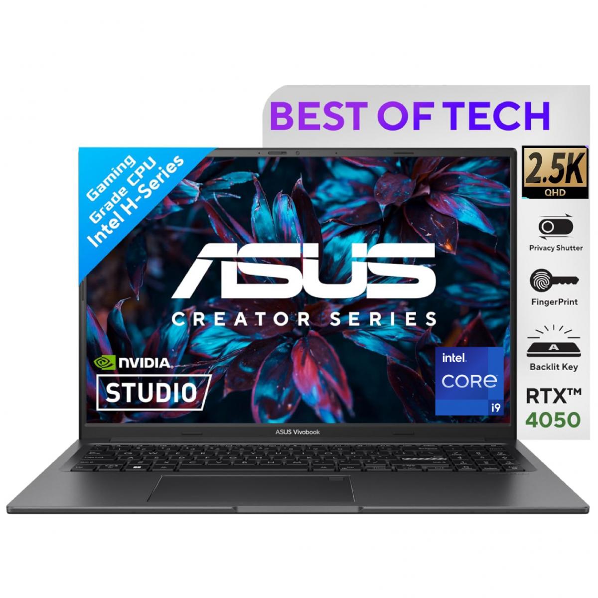 ASUS Vivobook 16X Creator Series Intel Core™ i9-13900H NVIDIA® RTX™ 4050