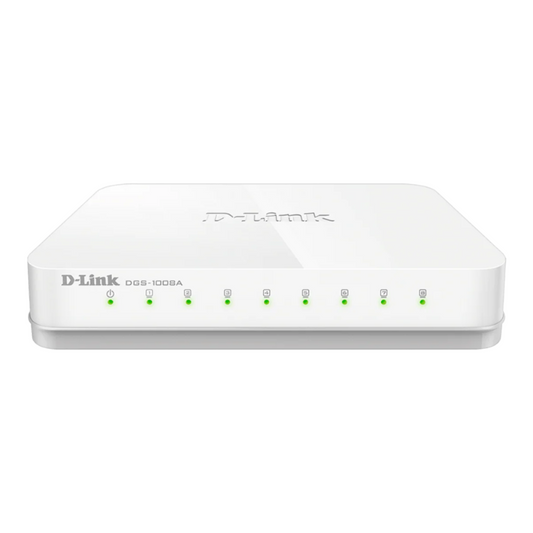 D-Link DGS-1008A 8-Port high speed Gigabit Easy Desktop Switch 10/100/1000MB