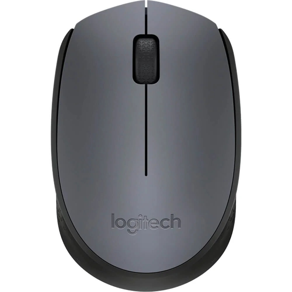 Logitech M170 Wireless Mouse USB Receiver & 12M Battery Life -Grey
