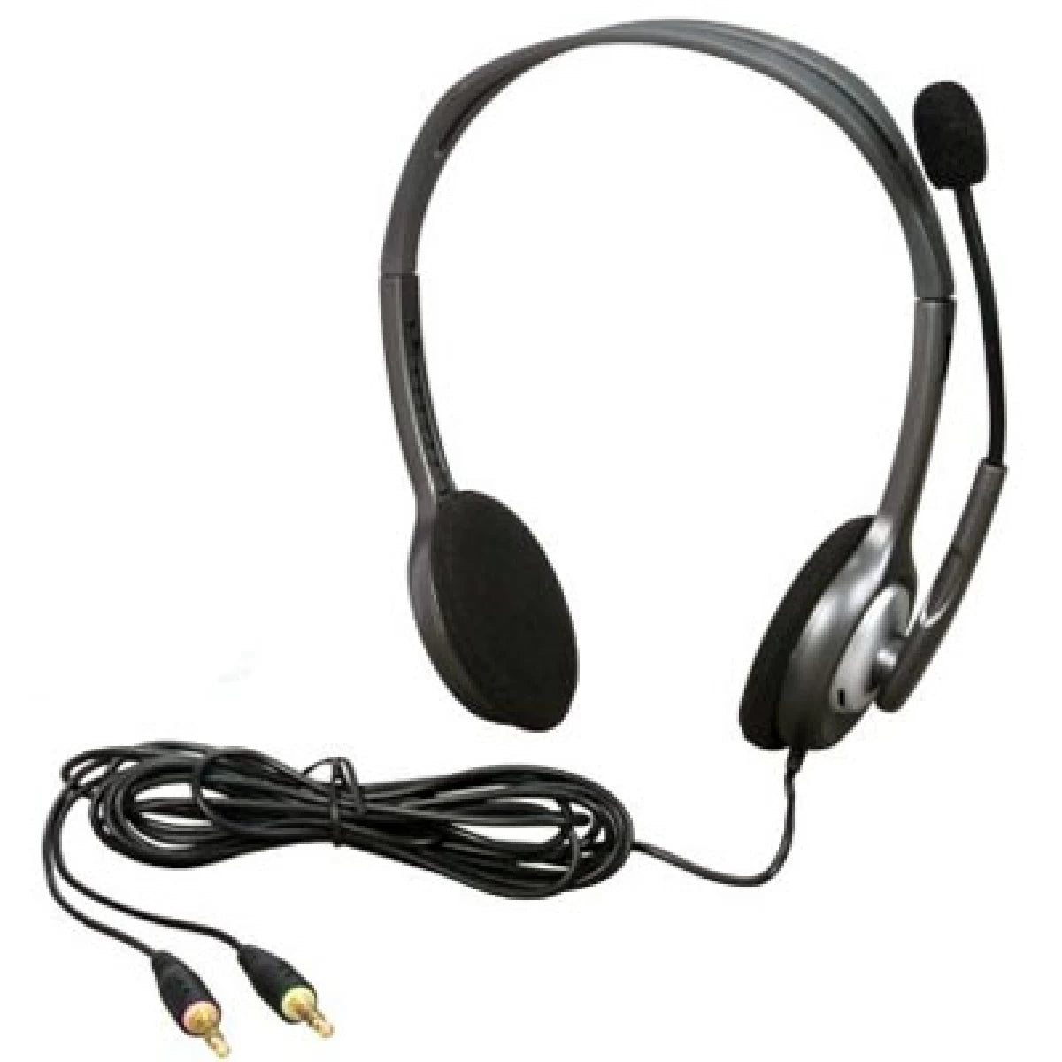 Logitech 981-000214 H110 Stereo Headset w/ Roating Microphone&3.5mm Dual Plug