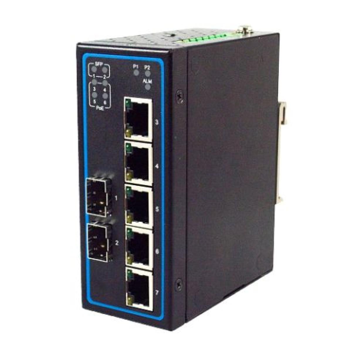 D-Link DGS-F1000-4P1T2S 5 Port Gigabit (4x PoE ports)2x SFP unmanaged Switch