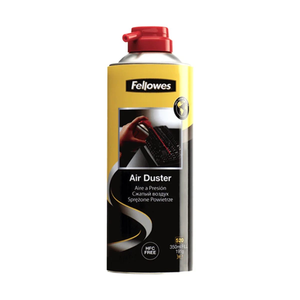 Fellowes Air Duster350 ml Can HFC Gaz Free with our powerful air