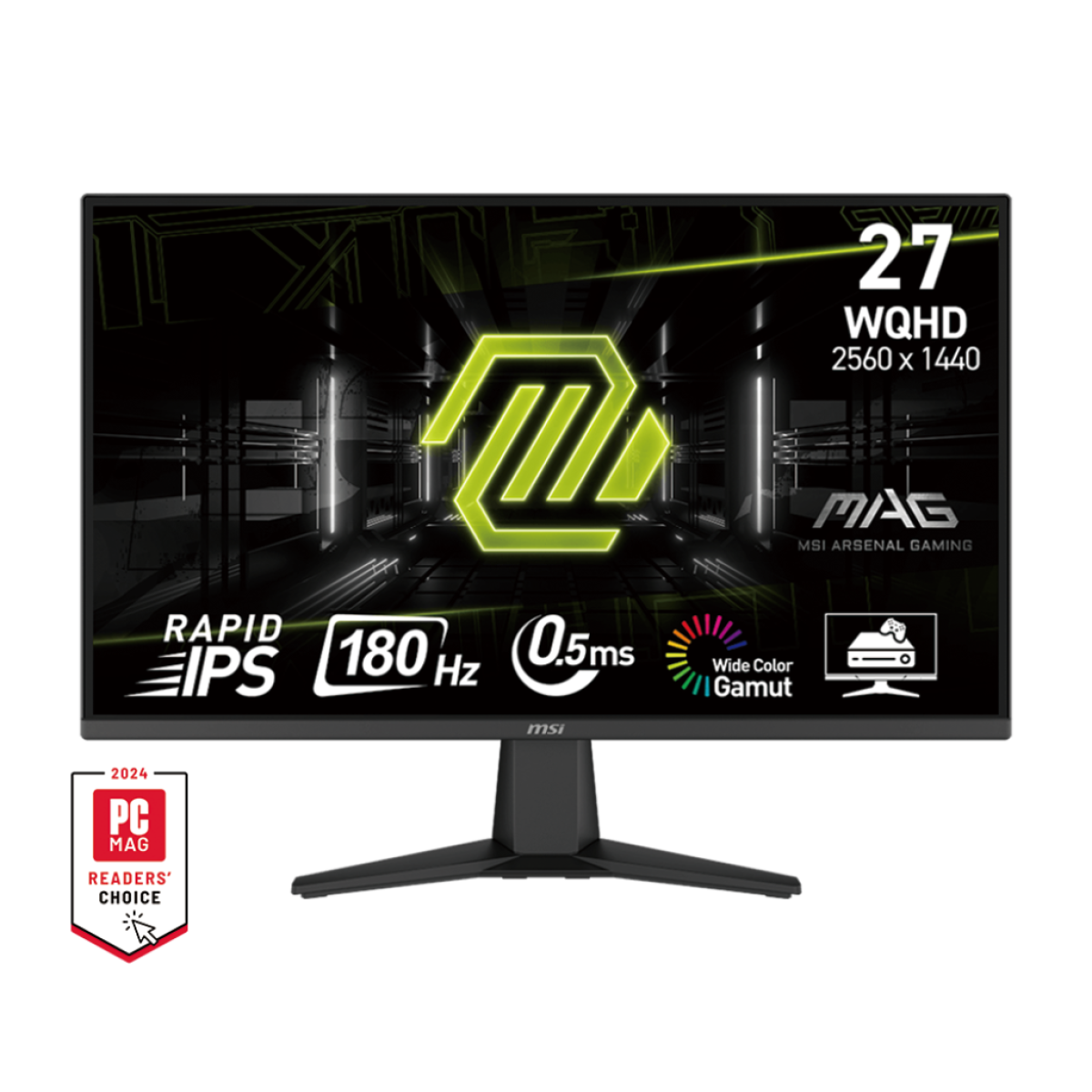 MSI MAG 275QF 27-inch 2K Gaming Monitor, 2560 x 1440 (UHD)