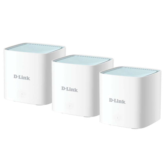 D-Link M15 AX1500 Wi-Fi Mesh Kit (3 Pack)  Wi-Fi 6 Security
