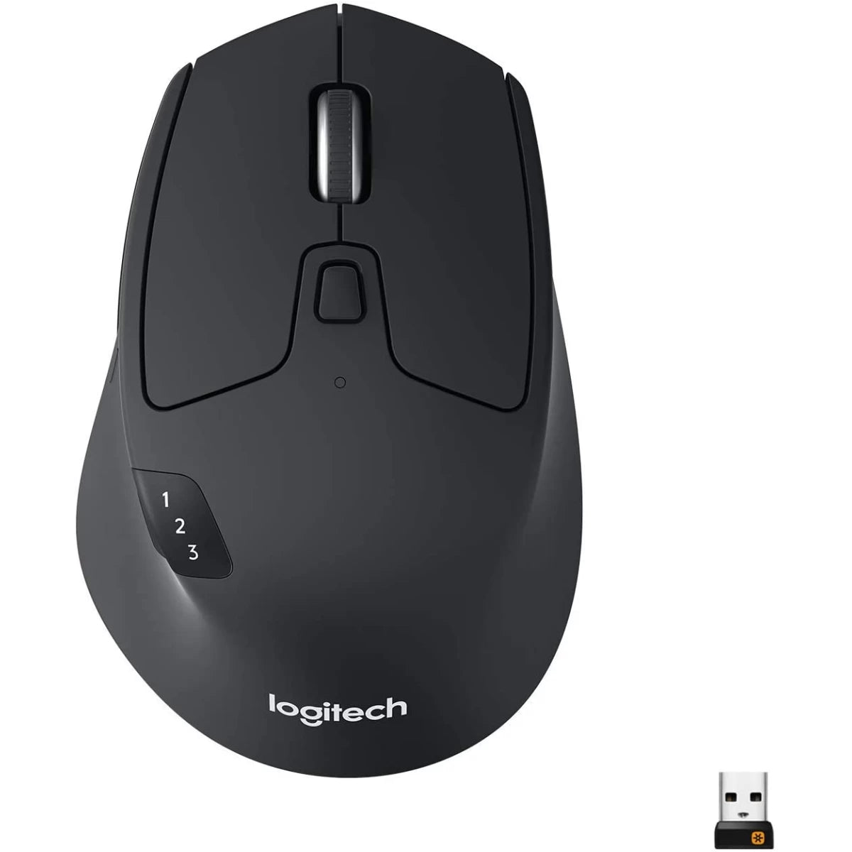 Logitech M720 Triathalon Multi-Device Wireless & Bluetooth Mouse - Black