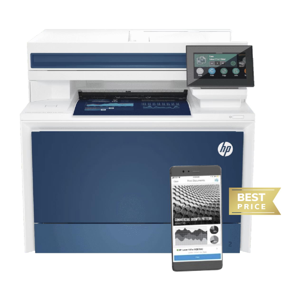HP Color LaserJet Pro MFP 4303DW Print speed up to 35/33 ppm