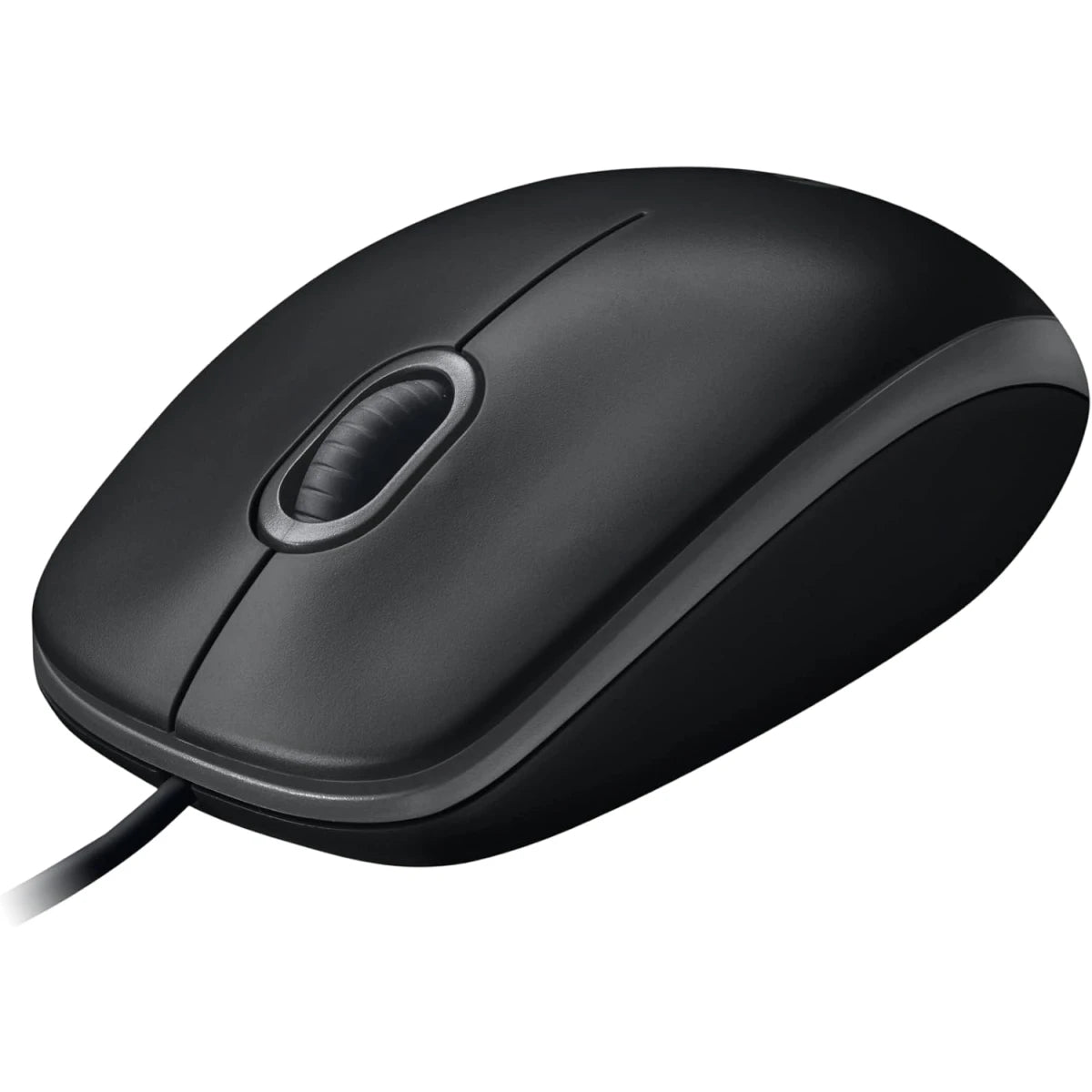 Logitech M100 Wired Optical USB Mouse Ambidextrous 1000 Dpi - Black
