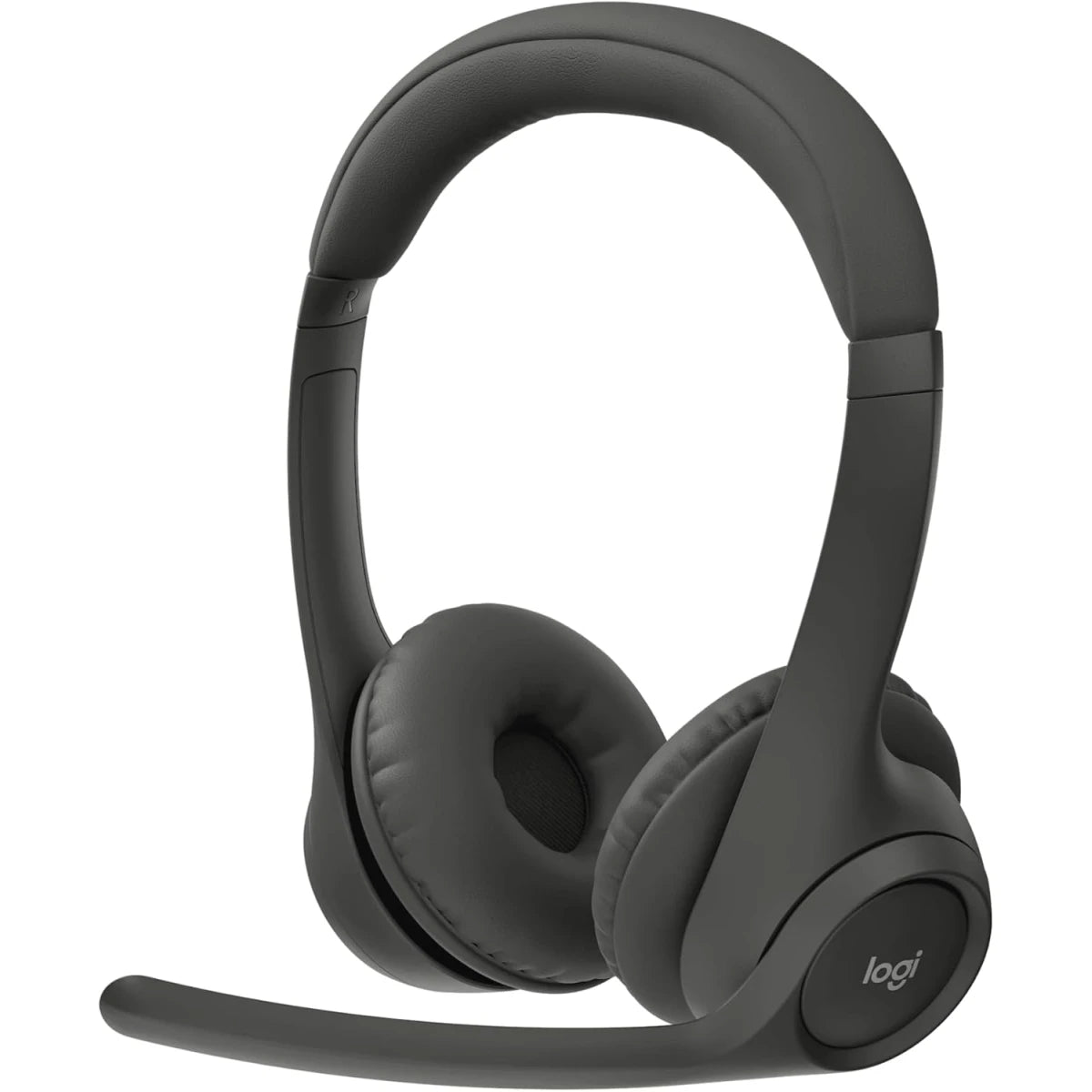 Logitech Zone 300 Wireless Headset, 30mm Driver Size, Noise-Canceling -Midnight Black