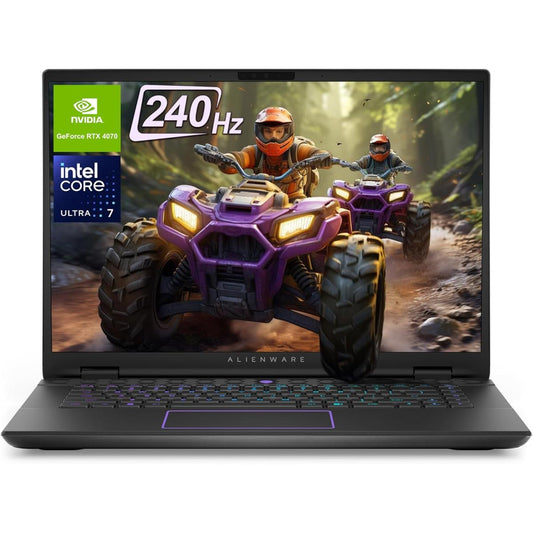 Dell Alienware M16 R2,16.0 QHD 240Hz IPS,Intel Core Ultra7 4070 8GB (16GB/1TB)