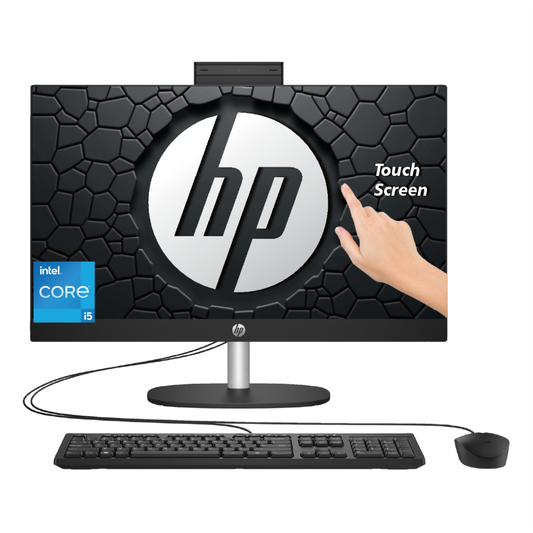 HP All-in-One 27-cr0015ne PC Intel Core i5-1335U (8GB/512GB) Touch IPS Display-black