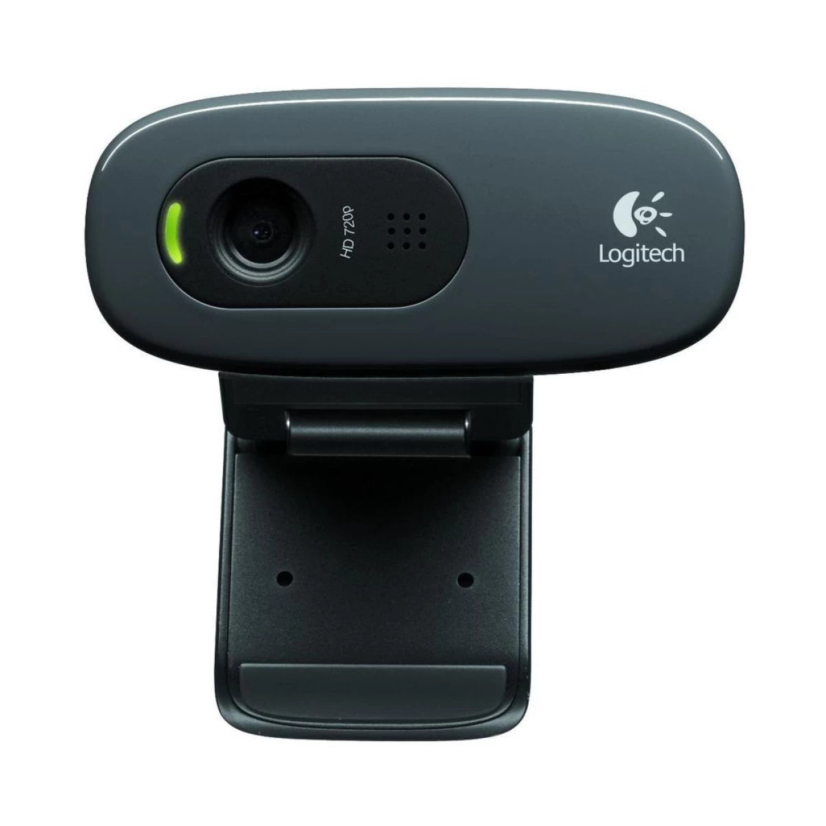 Logitech C270 HD Webcam 720p Widescreen Calling Light Correction Noise-Reducing Mic